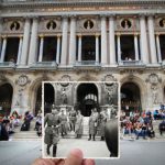 Площадът пред Операта – сега и през 1940 година