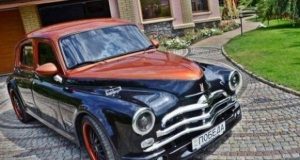 Автомобилен ентусиаст от Днепър преработи прочутия съветски автомобил ГАЗ М-20 "Победа". Новото му тунинговано творение получи ня