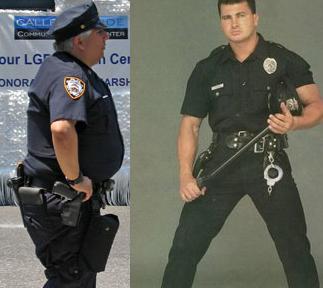 полицай затлъстяване