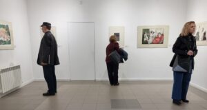 Графичната колекция “Женски образи“ на проф. Чавдар Славов беше представена в галерия “Васка Емануилова“