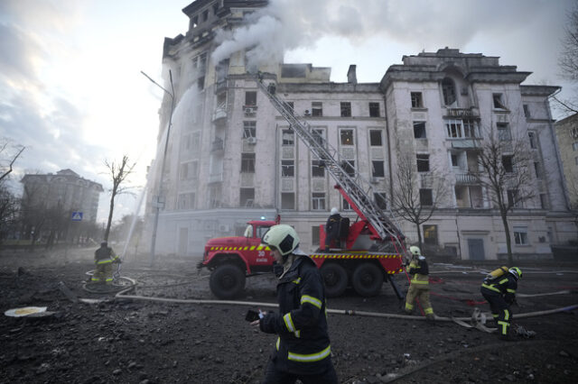 Киев тази нощ бе атакуван от руски ракети