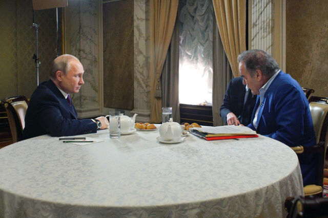Оливър Стоун и Путин