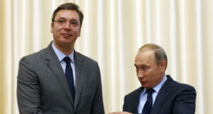 Вучич, Путин