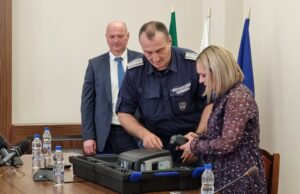 Дарение на мобилна система за проверка на шофьори за употреба на наркотици получи полицията във Враца