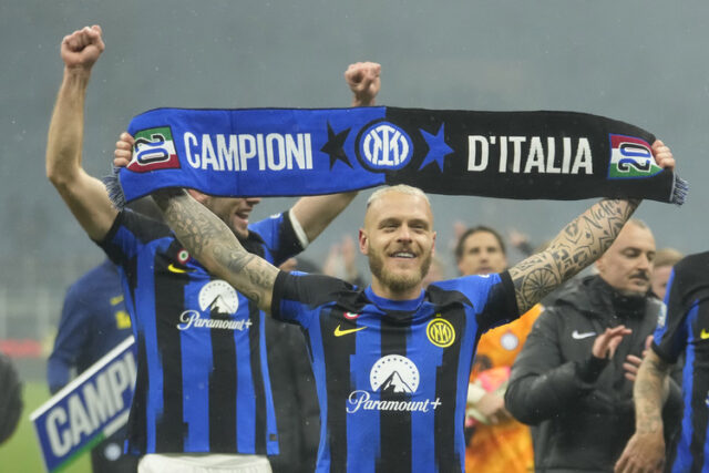 Интер (Милано) спечели за 20-и път в историята италианското футболно първенство