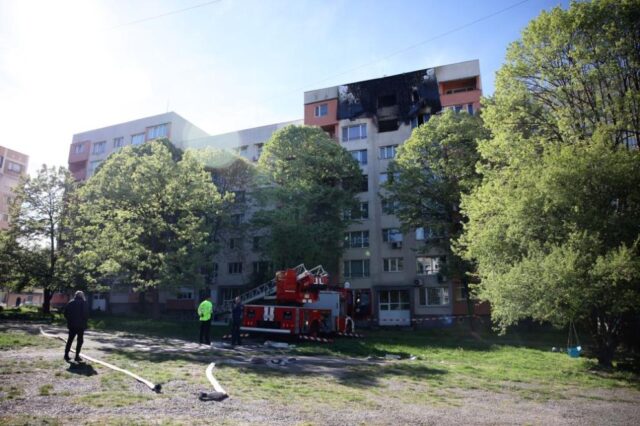 Пожарът в блока в кв. 