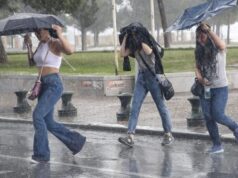 Гърция, поройни дъждове, бури
