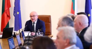 Първото заседание на служебния кабинет Снимка: БТА