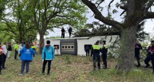 Обновена информация
                                                                                                Единайсет души са ранени в Къркларели при катастрофа на автобус с българска регистрация, пътуващ за България от Истанбул