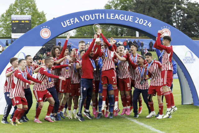 Олимпиакос (Пирея) спечели младежката Шампионска лига по футбол след категорична победа над Милан