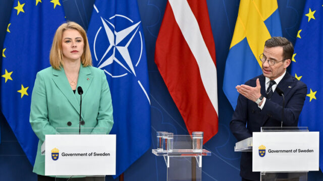 Швеция ще осъществи плана за изпращане на свои войски в Латвия като част от силите на НАТО