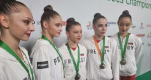 Европейските шампионки от ансамбъла по художествена гимнастика: "Чувстваме се прекрасно, че успяхме да защитим именно тази титла"