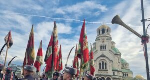 Водосвет на бойните знамена