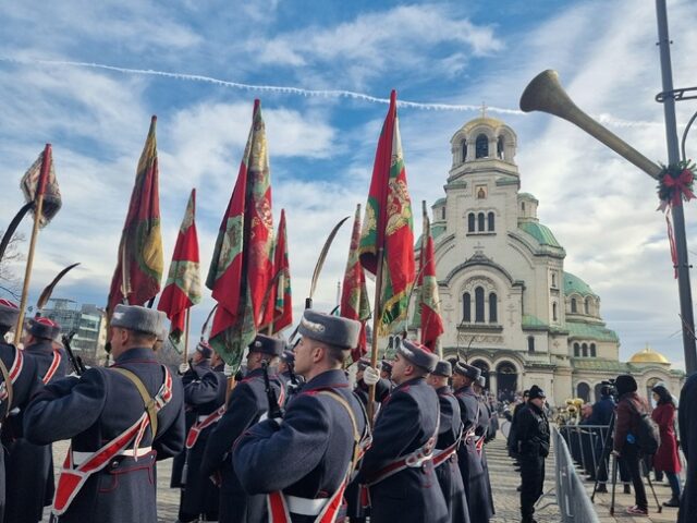 Водосвет на бойните знамена