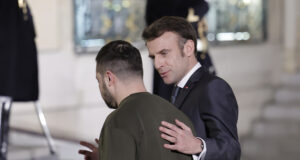 Володимир Зеленски и Еманюел Макрон