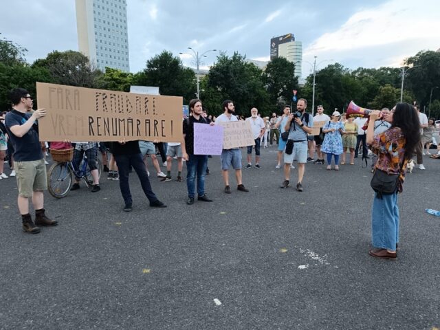 Протест срещу изборни измами се проведе в Букурещ