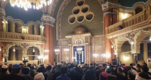 Отбелязване на празника Ханука в Централната софийска синагога