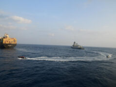 Гръцката фрегата "Псара" унищожи 2 дрона, защитавайки търговски кораб в Аденския залив