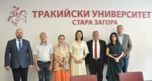 Европейският комисар по иновации, научни изследвания, култура, образование и младеж и ректорът на Тракийския университет обсъдиха предложението за универсално призната европейска диплома