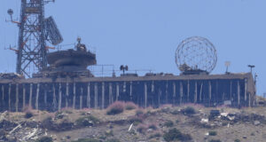 Пост на израелската армия в контролираните от Израел Голански възвишения