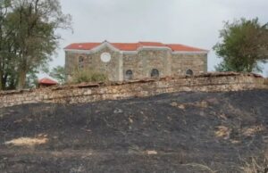 Оцелялата църква в с. Воден