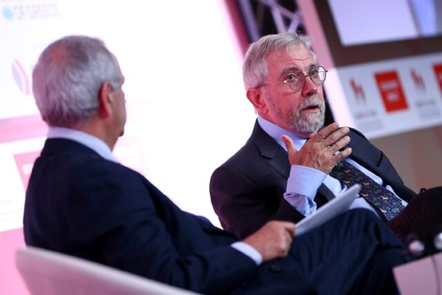 Форум на сп. “Икономист” в Атина
                                                                                                Глобализацията може да спре заради политическо разделение и протекционизъм, предупреди нобеловият лауреат по икономика Пол Кругман