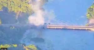 Украинските сили поразиха мост в Курск