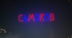 Музикално шоу с дронове и заря озариха небето над Самоков по случай празника на града