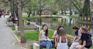Парковете в Монтана се напълниха в жегата Снимка: БТА