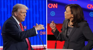 Доналд Тръмп и Камала Харис