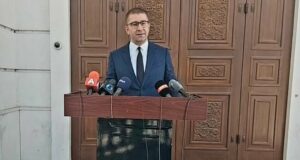 На снимката: Християн Мицкоски