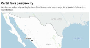 Общият брой на убитите и обявените за изчезнали във войната в мексиканския наркокартел "Синалоа" надхвърли сто души