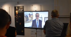 Петър Стоянов с вълнуващо видеослово на изложба за Батенберг в Скопие