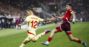 С десет човека Испания победи Швейцария в Лигата на нациите, Кристиано Роналдо донесе победата на Португалия над Шотландия