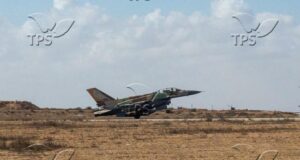 Самолет на израелската армия излита към Южен Ливан Снимка: TPS