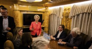 Урсула фон дер Лайен пристигна на посещение в Киев и обеща помощ от 160 млн. евро