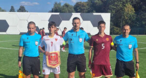 Футболните проектонационали на България до 15 години отстъпиха пред Черна гора в контрола