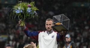 Хари Кейн записа 100 мача за националния отбор на Англия в срещата с Финландия от Лигата на Нациите