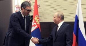Вучич и Путин