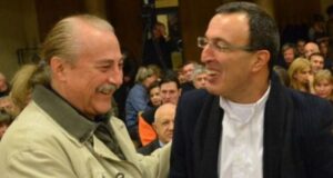 Президентът Петър Стоянов и Кирил Маричков