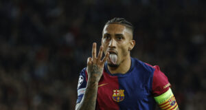 Рафиня отбеляза хеттрик и Барселона записа изразителна победа срещу Байерн Мюнхен в Шампионската лига по футбол