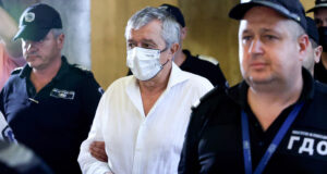 Гайтански в съдебната зала Снимка: БТА