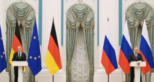 Канцлерът на Германия Шолц разговаря с руския президент Путин по телефона