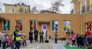 Площадка за безопасност на движението бе открита в пловдивската детска градина "Майчина грижа”