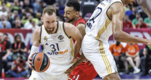 Реал Мадрид надигра АЛБА Берлин за пети успех от началото на сезона в баскетболната Евролига