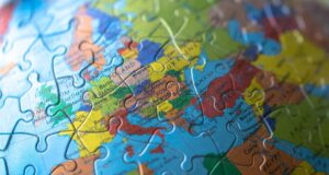 Европа, карта