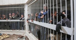 Затворници в в затвора "Седная" край Дамаск