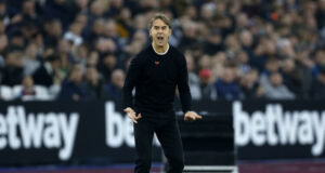 Мениджърът на Уест Хям Хулен Лопетеги призна, че Никлас Фюлкруг все още е далеч от темпото на Висшата лига