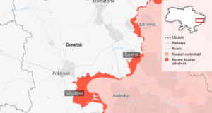 Най-лошият месец на бойното поле за Украйна: Как страната изгуби територия с размерите на Ню Йорк