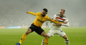 Нападателят на Уулвърхямптън Матеус Куня бе наказан да не играе в два мача